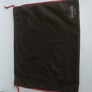 Coach dust bag